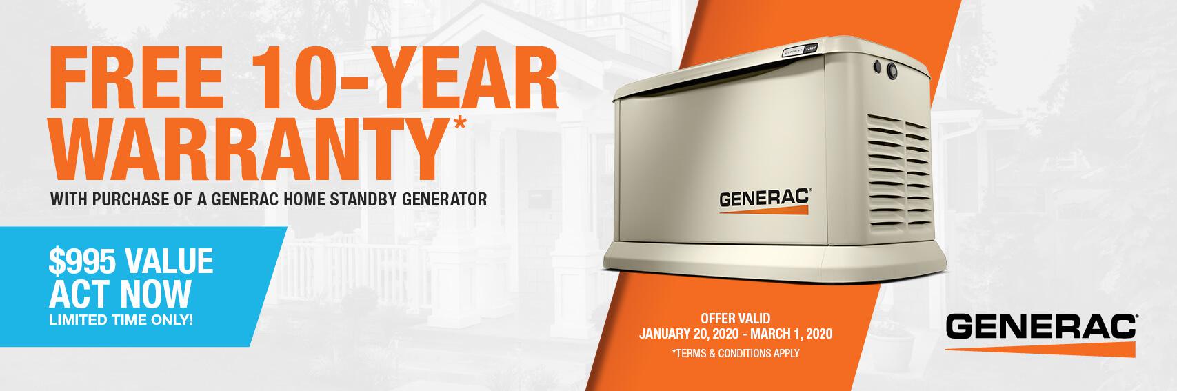 Homestandby Generator Deal | Warranty Offer | Generac Dealer | Decatur, IN